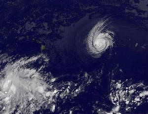 August 8th Hurricane Felica (AP Photo/NOAA)